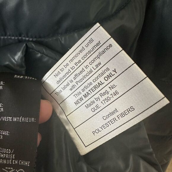 Nikki Jones Montreal Teal Puffer Coat Size XL - Picture 4 of 6